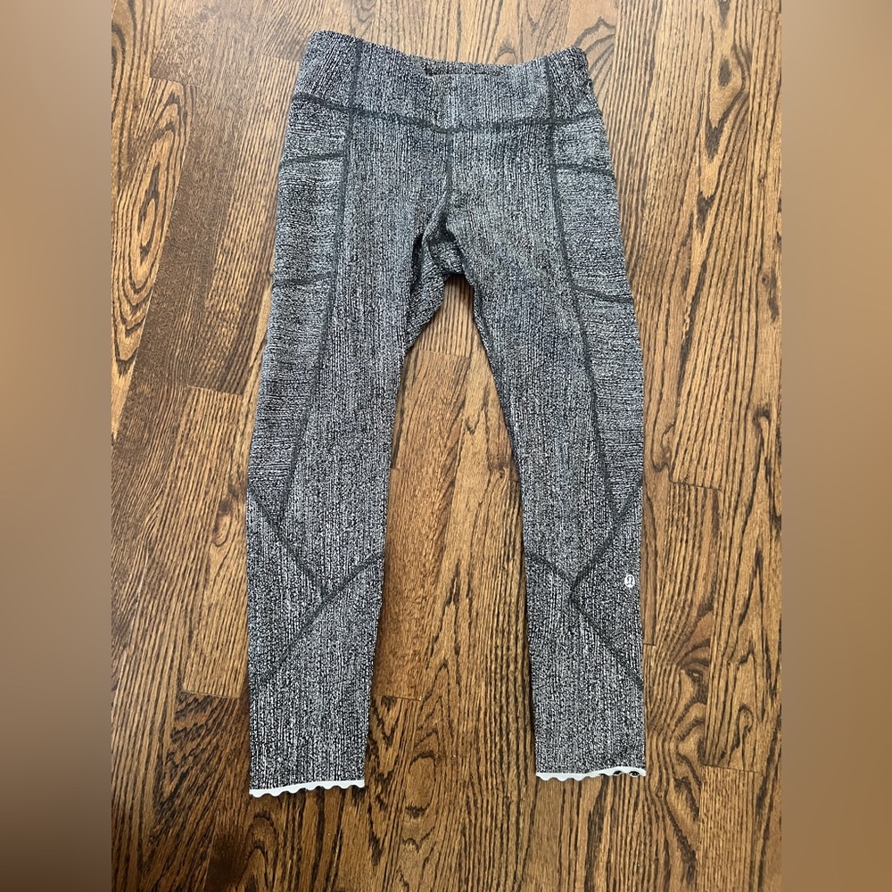 Lululemon running 3/4 leggings